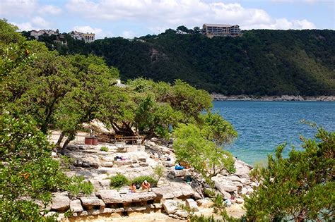 nude lake austin|Hippie Hollow Park, Austin Texas ‣ Nude Beach Map